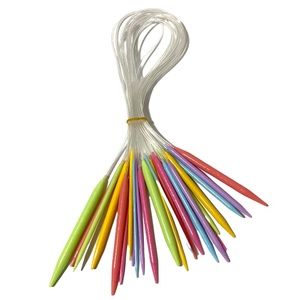 Circular Knitting Needles 12 Pieces Various Sizes Perfect for projects